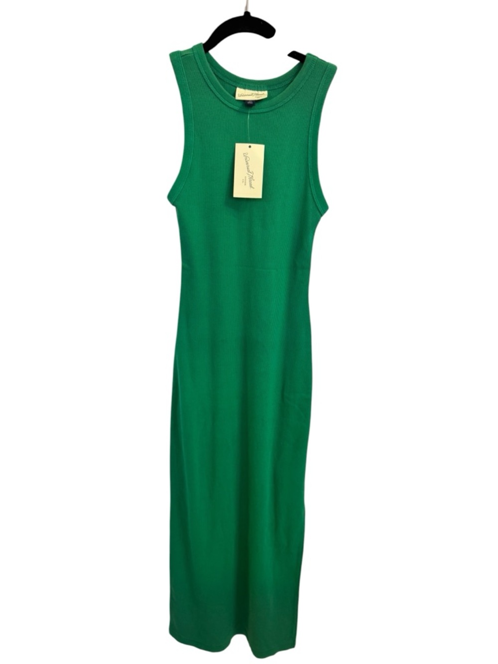 Universal Thread Sleeveless Ribbed Maxi Dress in Emerald - Picture 2 of 6